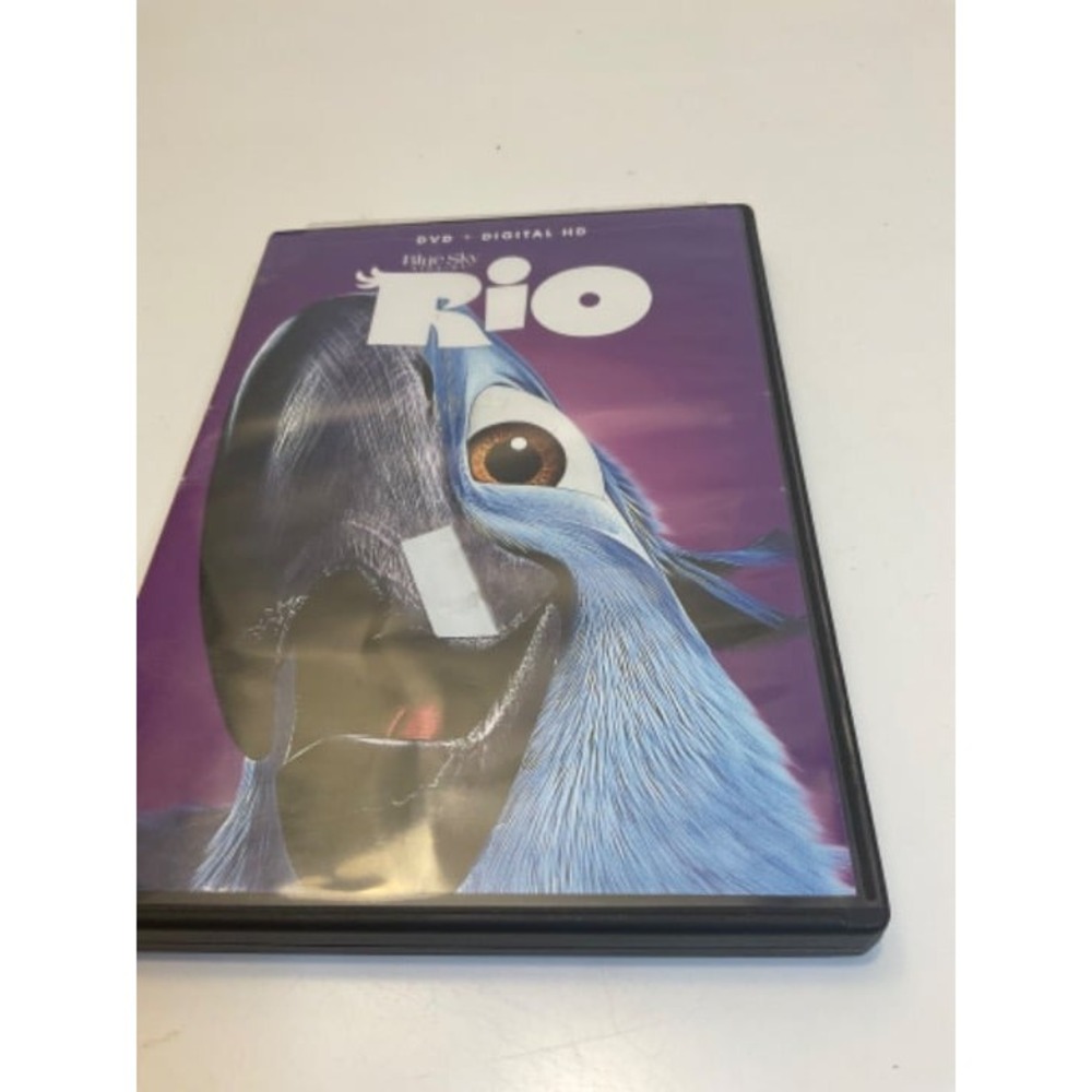 Blue Sky Studios Rio DVD Kids Animated Movie Blue Purple Good Condition 2011